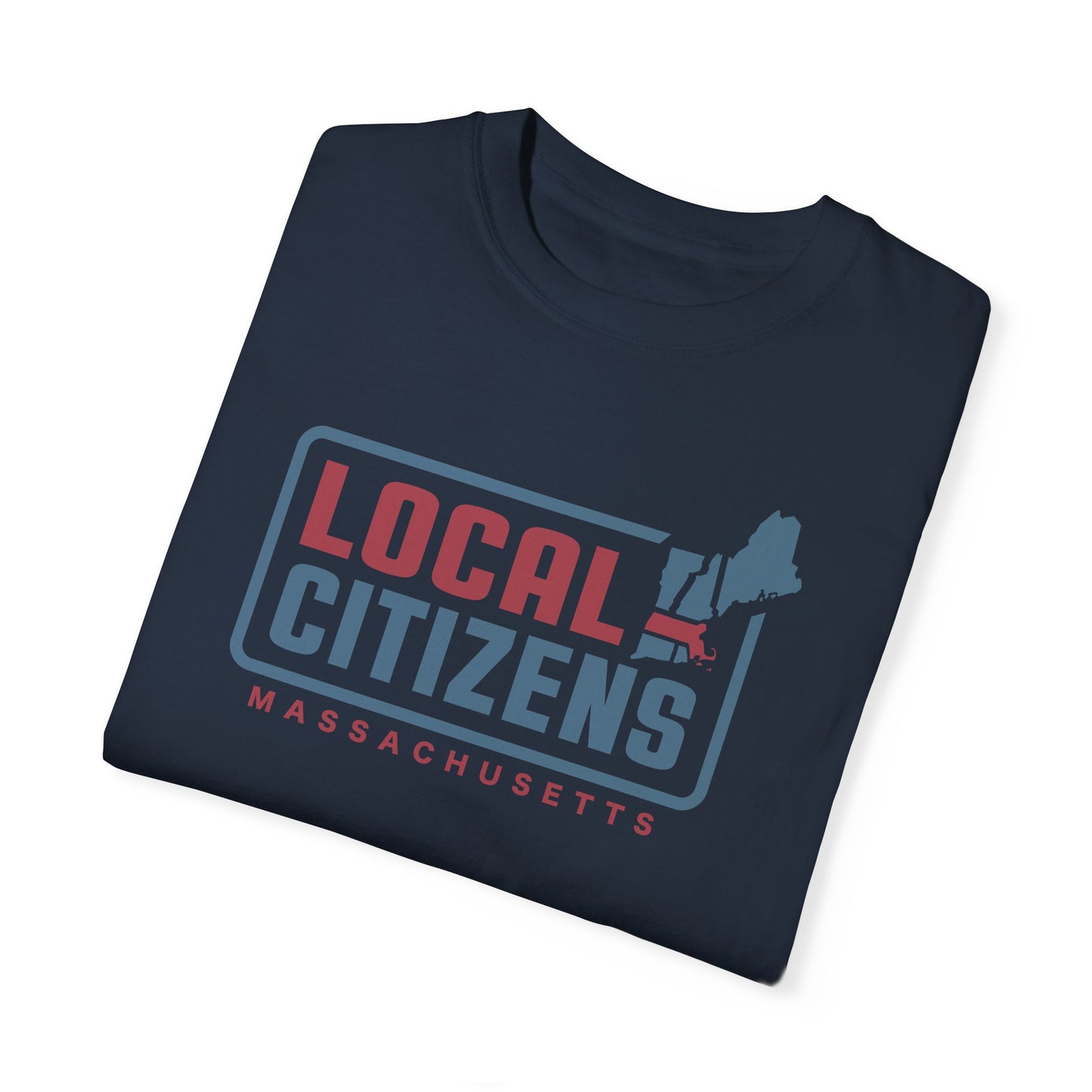 Local Citizens Garment-Dyed T-Shirt | Massachusetts Pride Tee